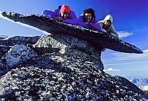 Three Amigos on Summit Little Annapurna